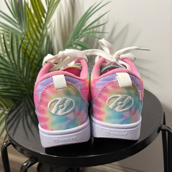 Heelys Youth Girls Pro 20 Prints Ivory Ella Wheels Skate Sneaker Shoes - Picture 4 of 7
